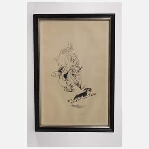 Josef Hegenbarth, "Die sieben Schwaben"