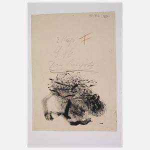 Josef Hegenbarth, Illustration zu Don Quichotte