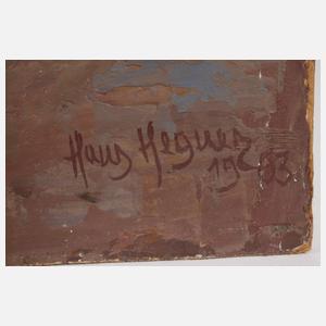 Johannes Hegner, "... Übung auf dem Schwebebalken"