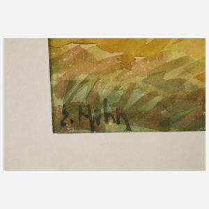 Emanuel Hehn, Motive vom Wolfgangsee