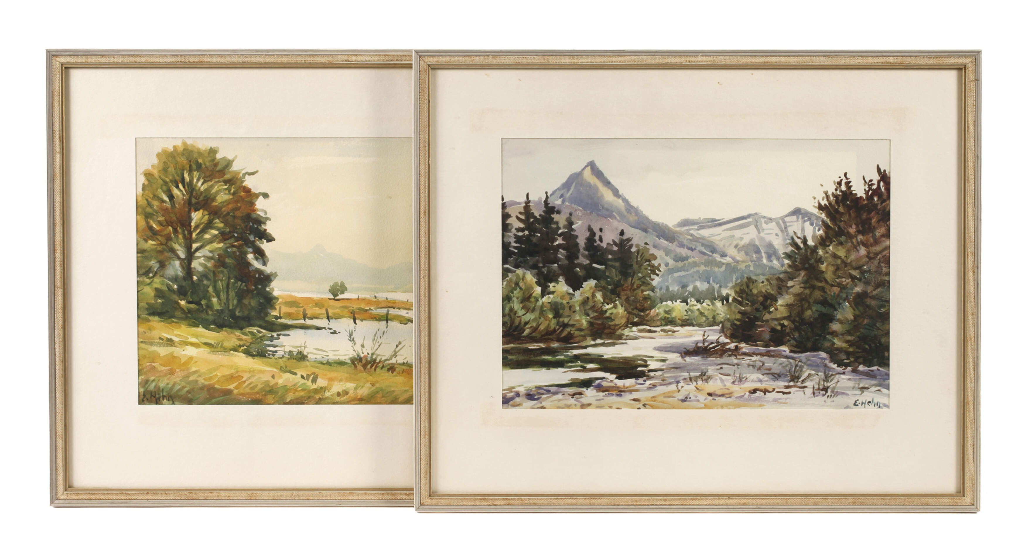 Emanuel Hehn, Motive vom Wolfgangsee