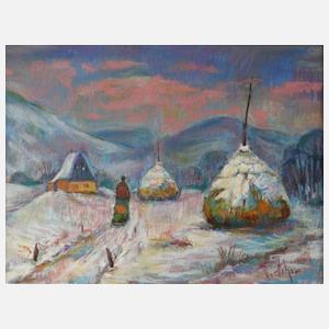 Werner Hitzer, Winterabend