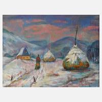 Werner Hitzer, Winterabend111