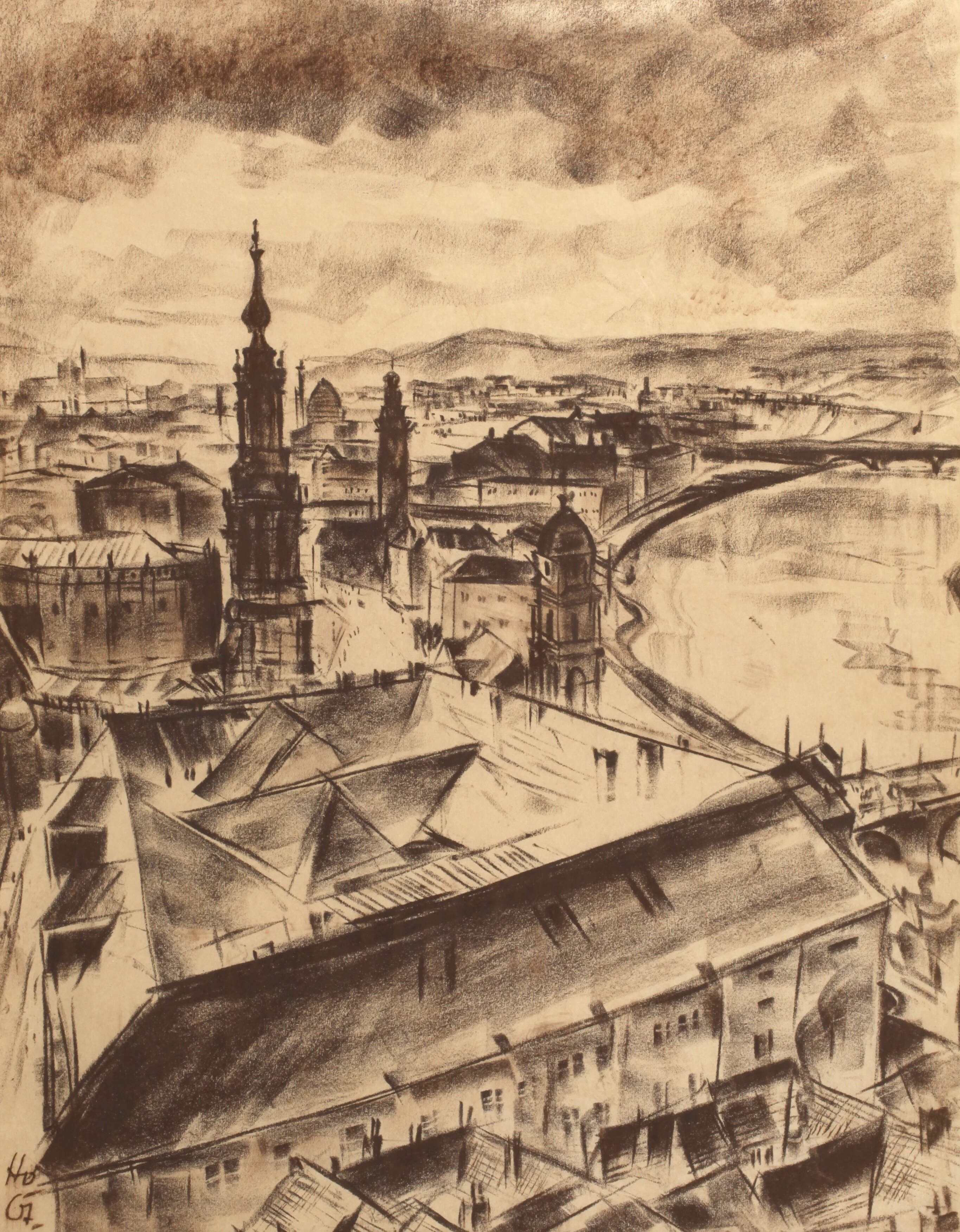 Alfred Hofmann-Stollberg, Ansicht Dresden