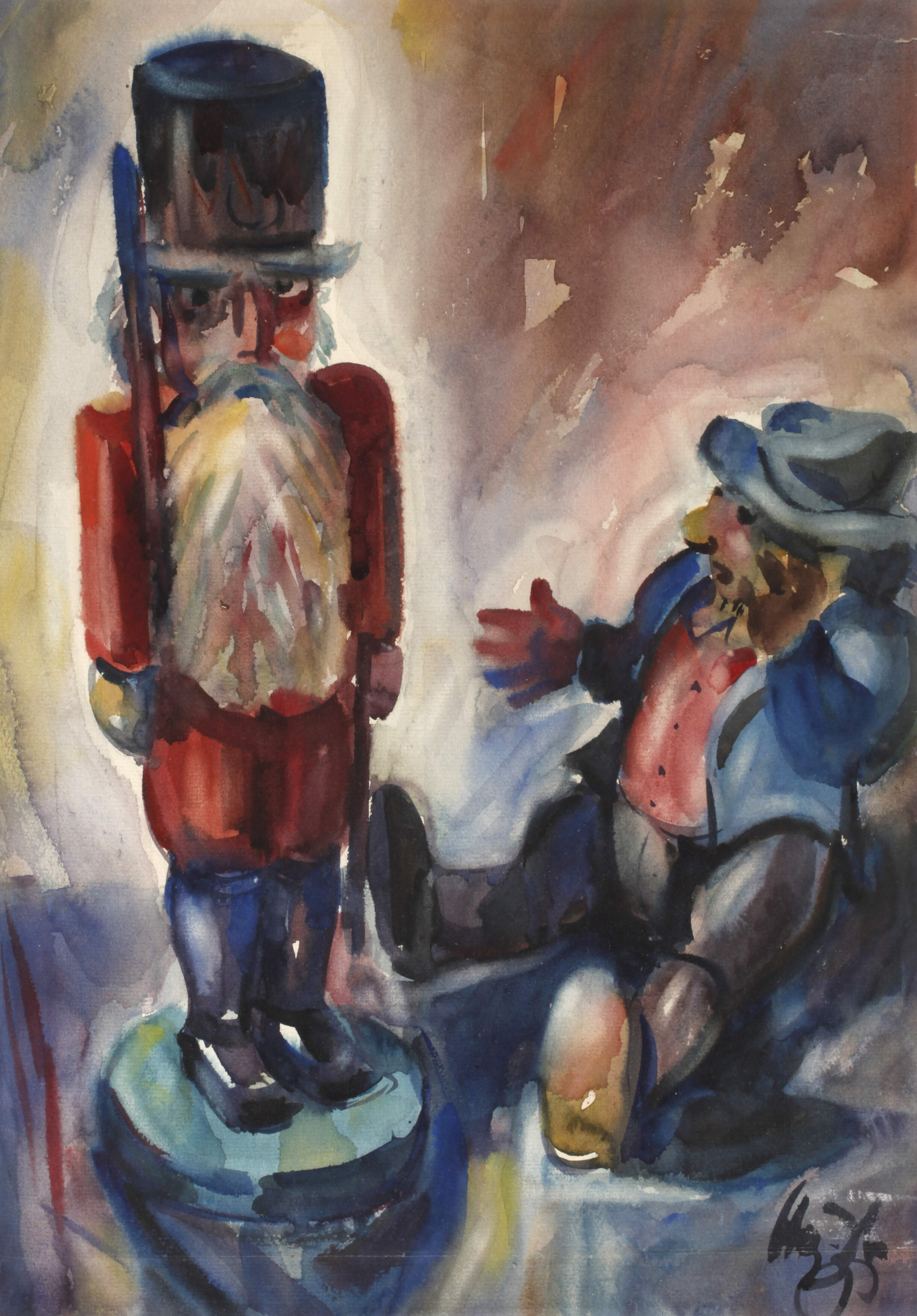 Alfred Hofmann-Stollberg, Weihnachtsstillleben