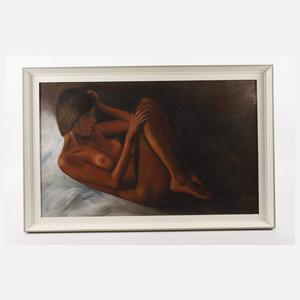 Manfred Leibl, Kauernder Frauenakt