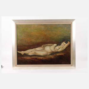 Rudolf Nitschke, Ruhender Damenakt