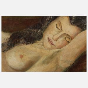 Rudolf Nitschke, Ruhender Damenakt