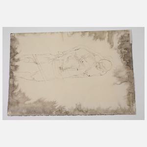 Hans Theo Richter, Stehender Akt