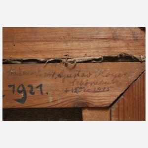 Hugo Schimmel, Portrait Gustav Hoyer