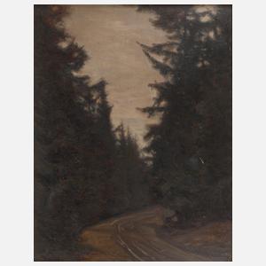 Albin Schlehahn attr., Waldweg