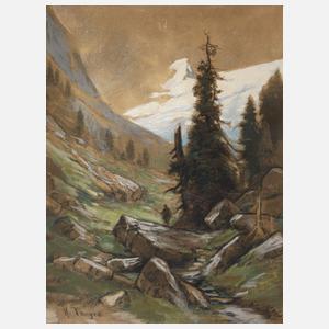 Hanns Taeger, Am Gebirgsbach