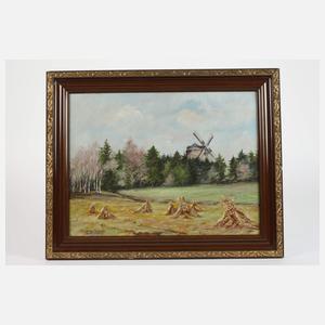 W. Wirth, Die Turmholländermühle in Syrau