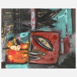 Wolfgang Henne, Komposition mit Auge