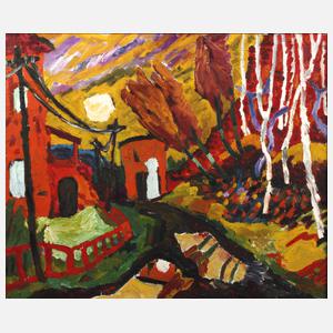 T. M. Rotschönberg, Sommerliche Landstraße