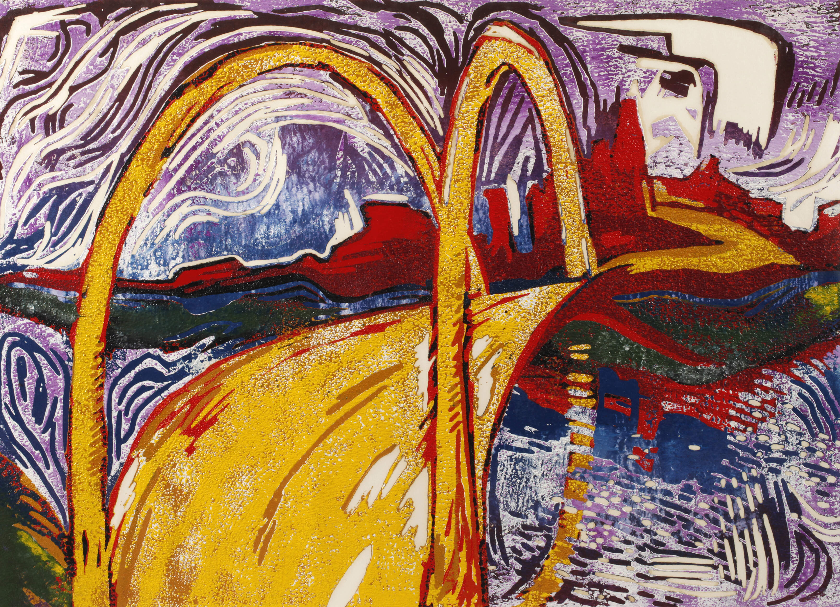 T. M. Rotschönberg, "Brücke bei Dresden"