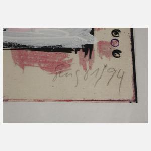 Wolfgang Smy, Abstraktes Frauenportrait