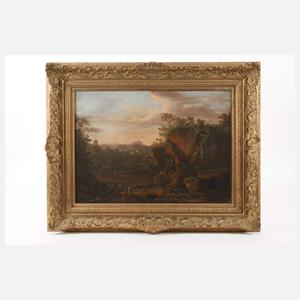 Joachim Franz Beich, attr., Sommerabend