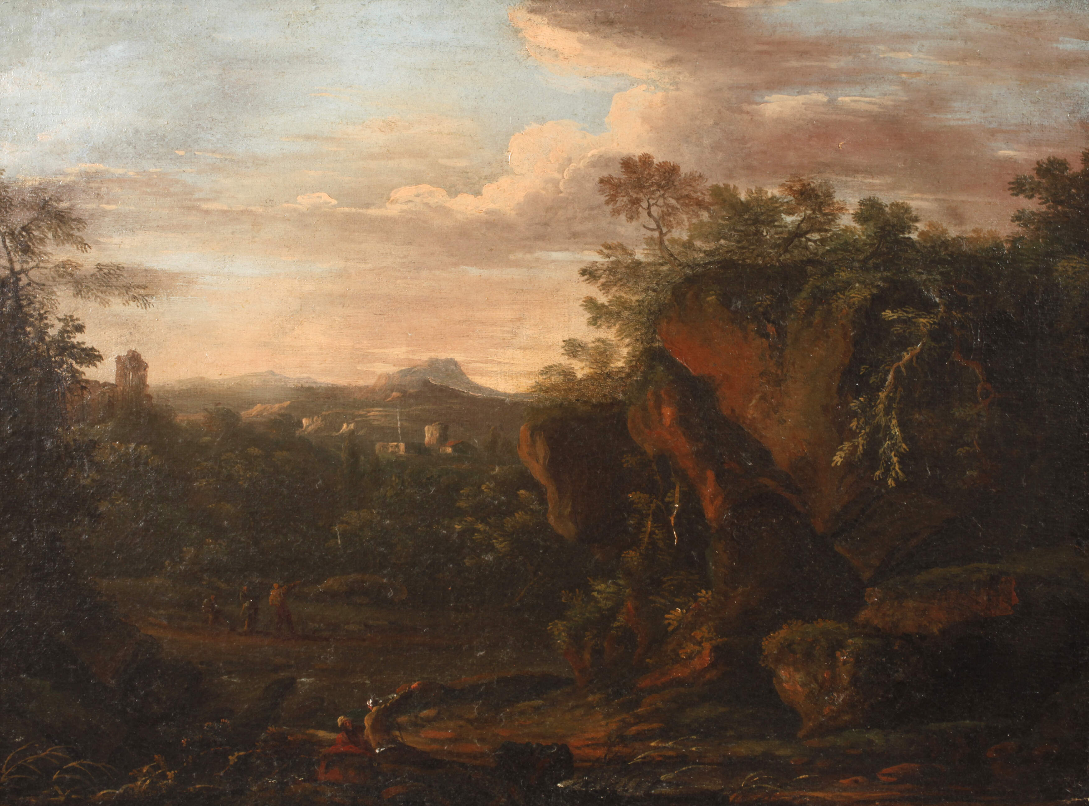 Joachim Franz Beich, attr., Sommerabend