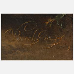 Nicolaes von Berchem, Ein Hirte mit seiner Herde