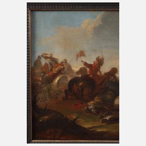 Jakob von Huchtenburg, attr., Schlachtenszene