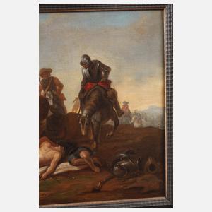 Jakob von Huchtenburg, attr., Schlachtenszene