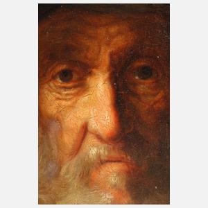 "Bildnis eines alten Mannes" nach Rembrandt van Rijn