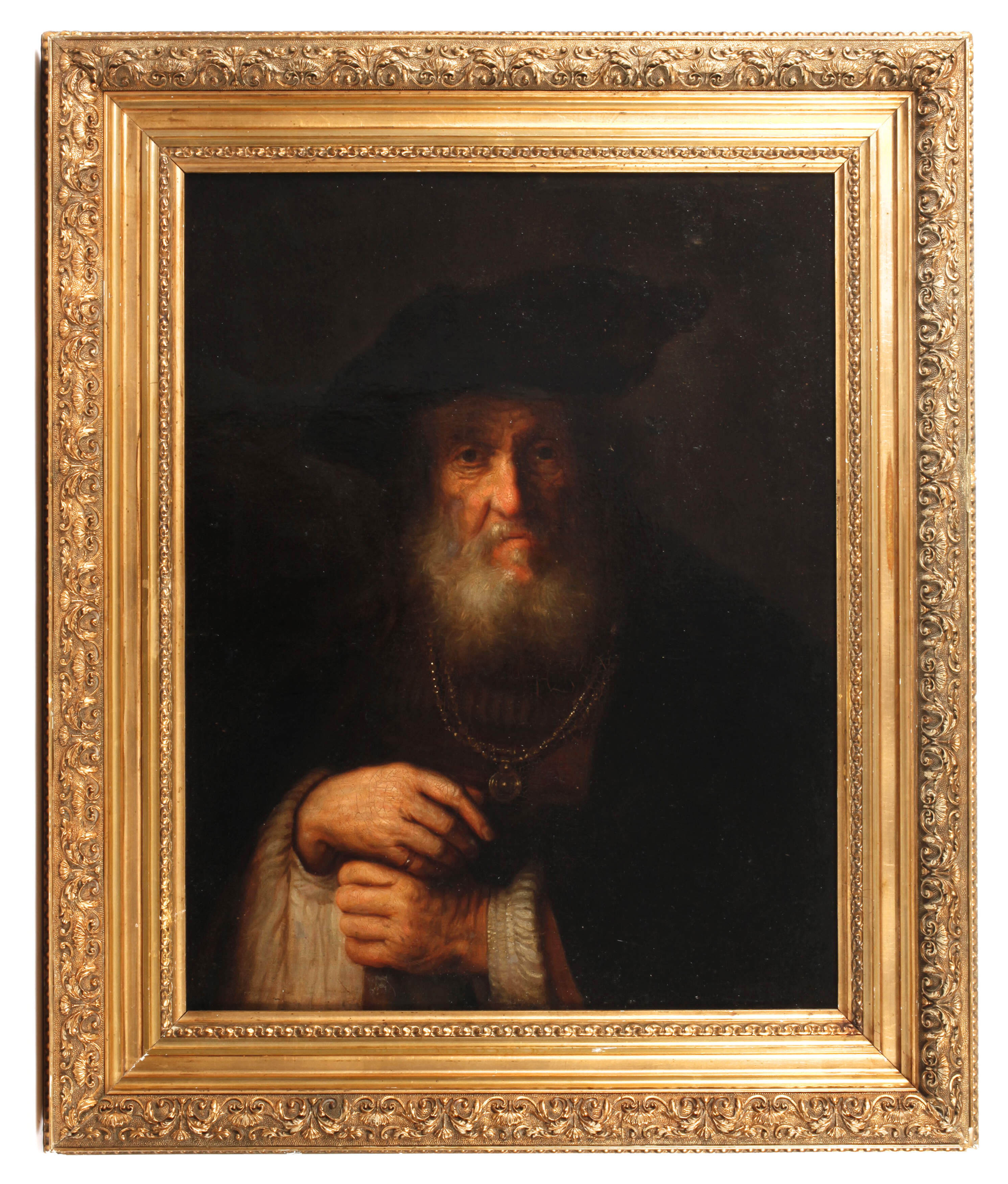 "Bildnis eines alten Mannes" nach Rembrandt van Rijn
