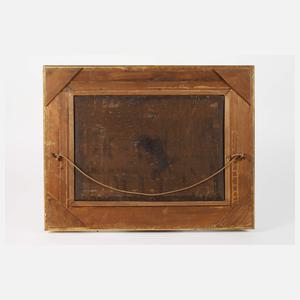 Mathys Schoevaerdts, Gesellschaft vor antiken Ruinen