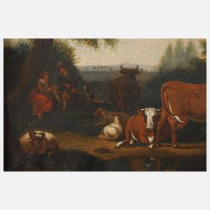 Adriæn van de Velde, Bukolische Szene