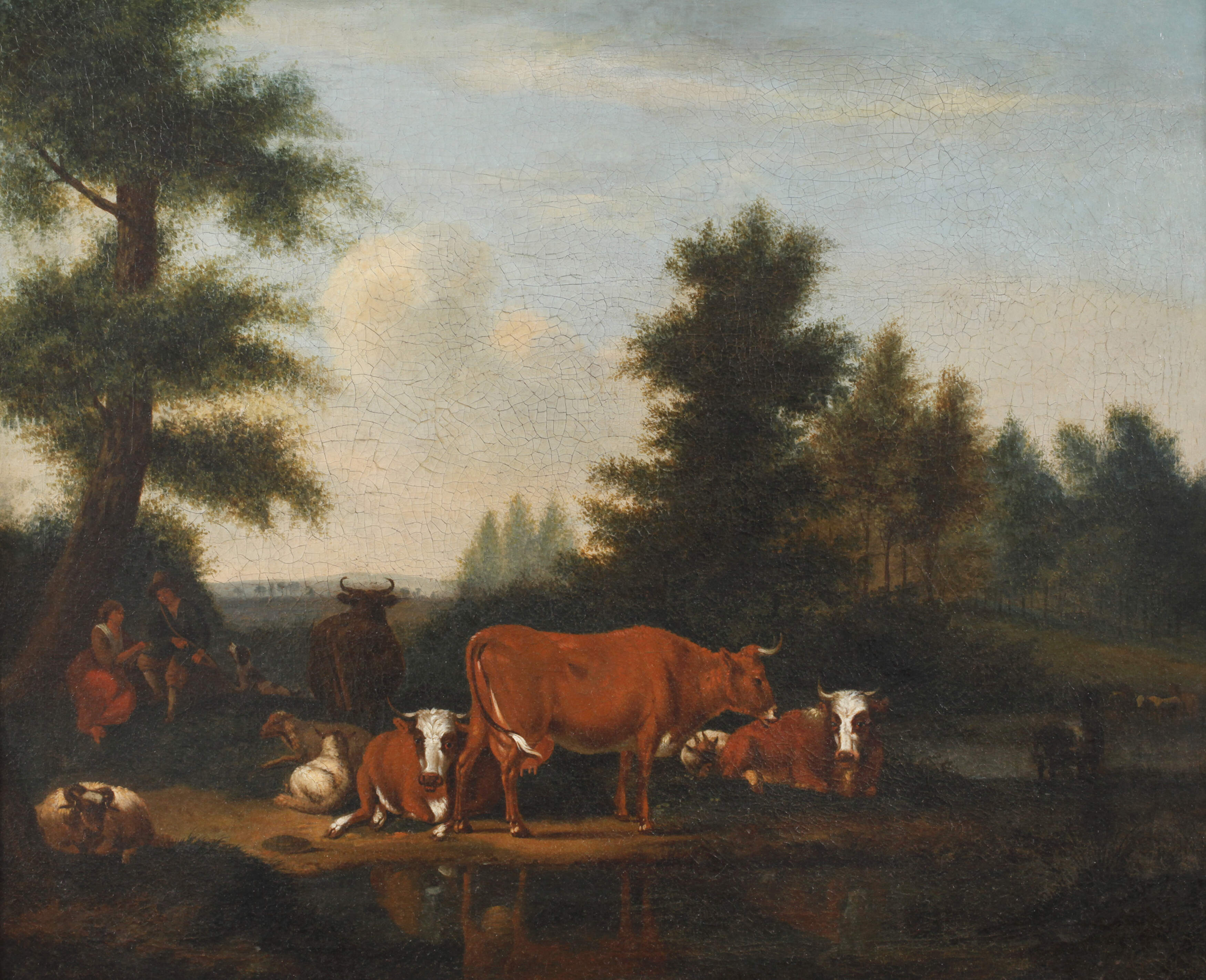 Adriæn van de Velde, Bukolische Szene