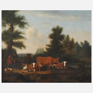 Adriæn van de Velde, Bukolische Szene