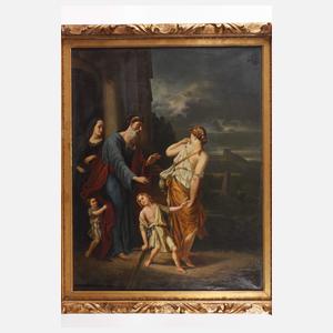 nach Adriaen van der Werff, "Verstoßung der Hagar"