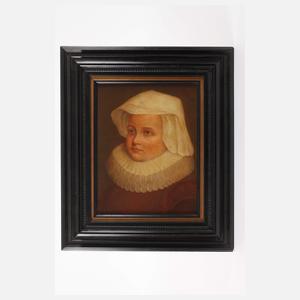 Mädchen mit Halskrause