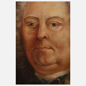 Barockes Portrait eines Adligen in Rüstung