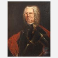 Barockes Portrait eines Adligen in Rüstung111