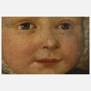 Kinderportrait mit Schoßhund