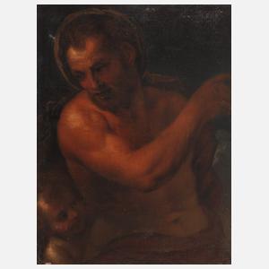 Barocke Heilgenszene