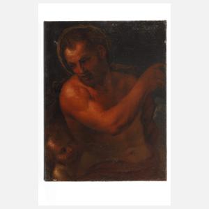 Barocke Heilgenszene