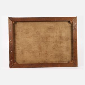 Blumenstillleben mit Papagei