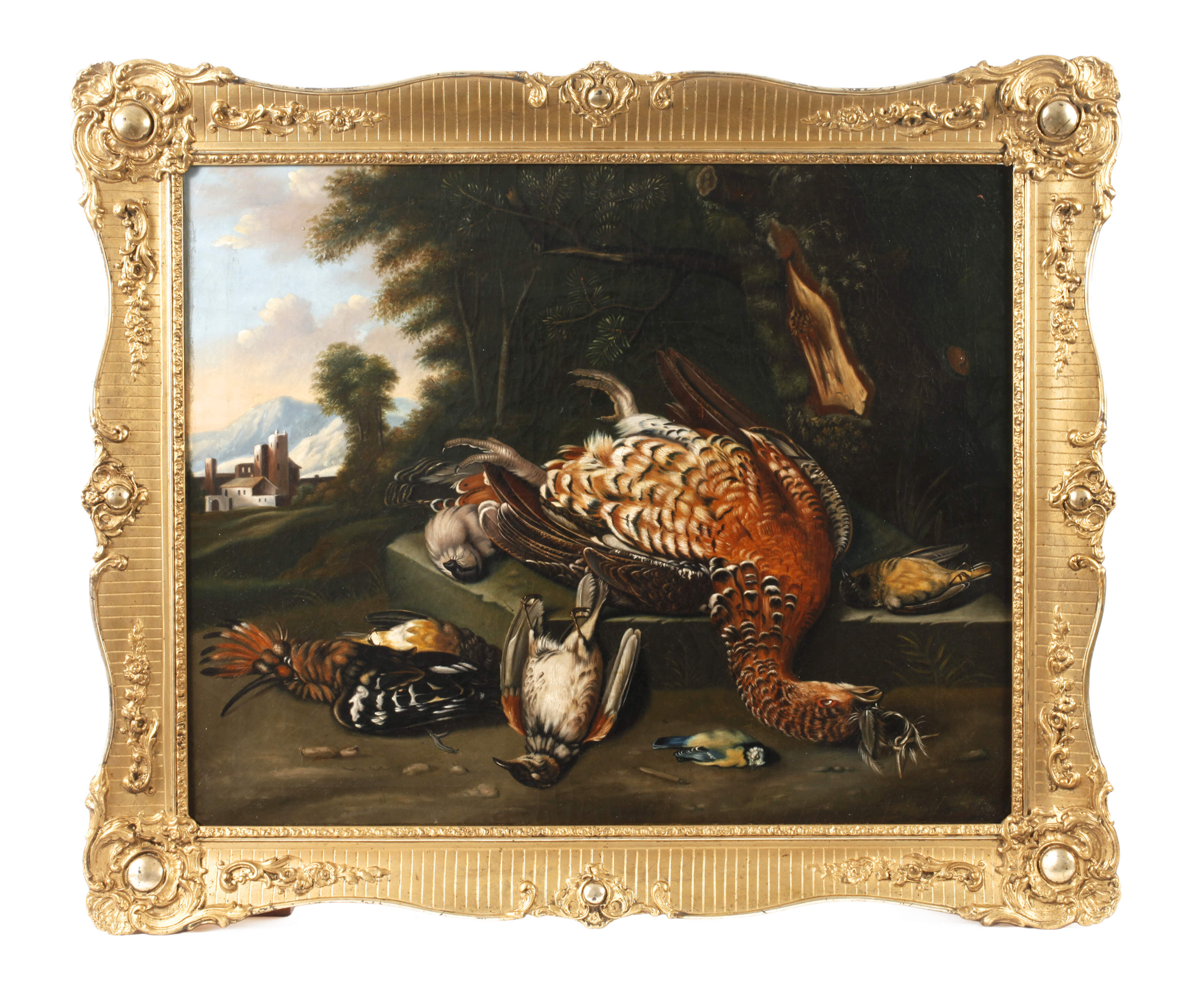 Jagdstillleben mit Geflügel