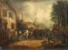 Thomas Barker of Bath, attr., Auf der Dorfstraße