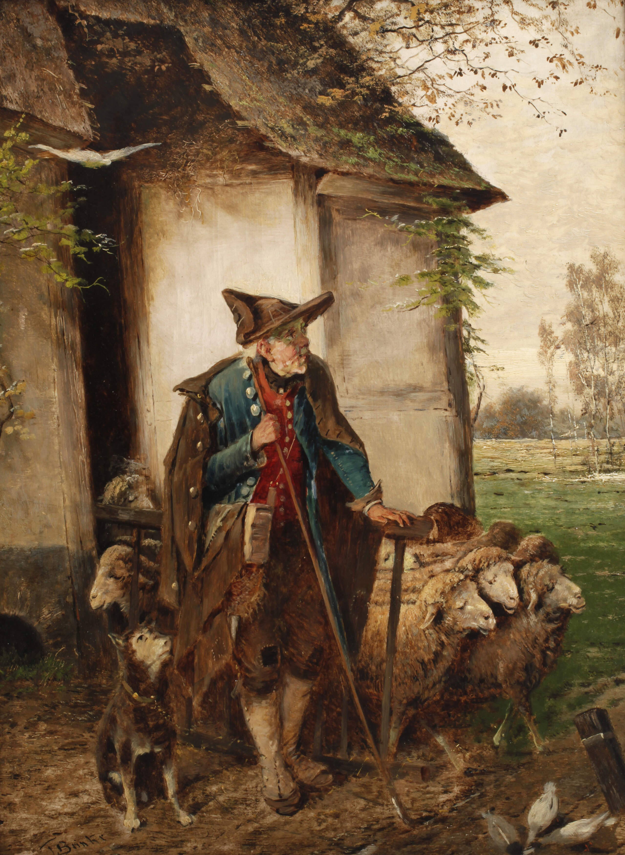 Fritz Beinke, Alter Schäfer