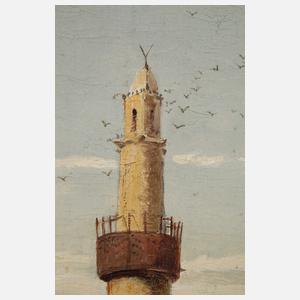 Edmund Berninger, Straßenszene in Kairo