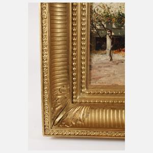 Edmund Berninger, Straßenszene in Kairo