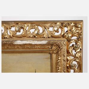 M. Doelle, Rehe vor Dorf