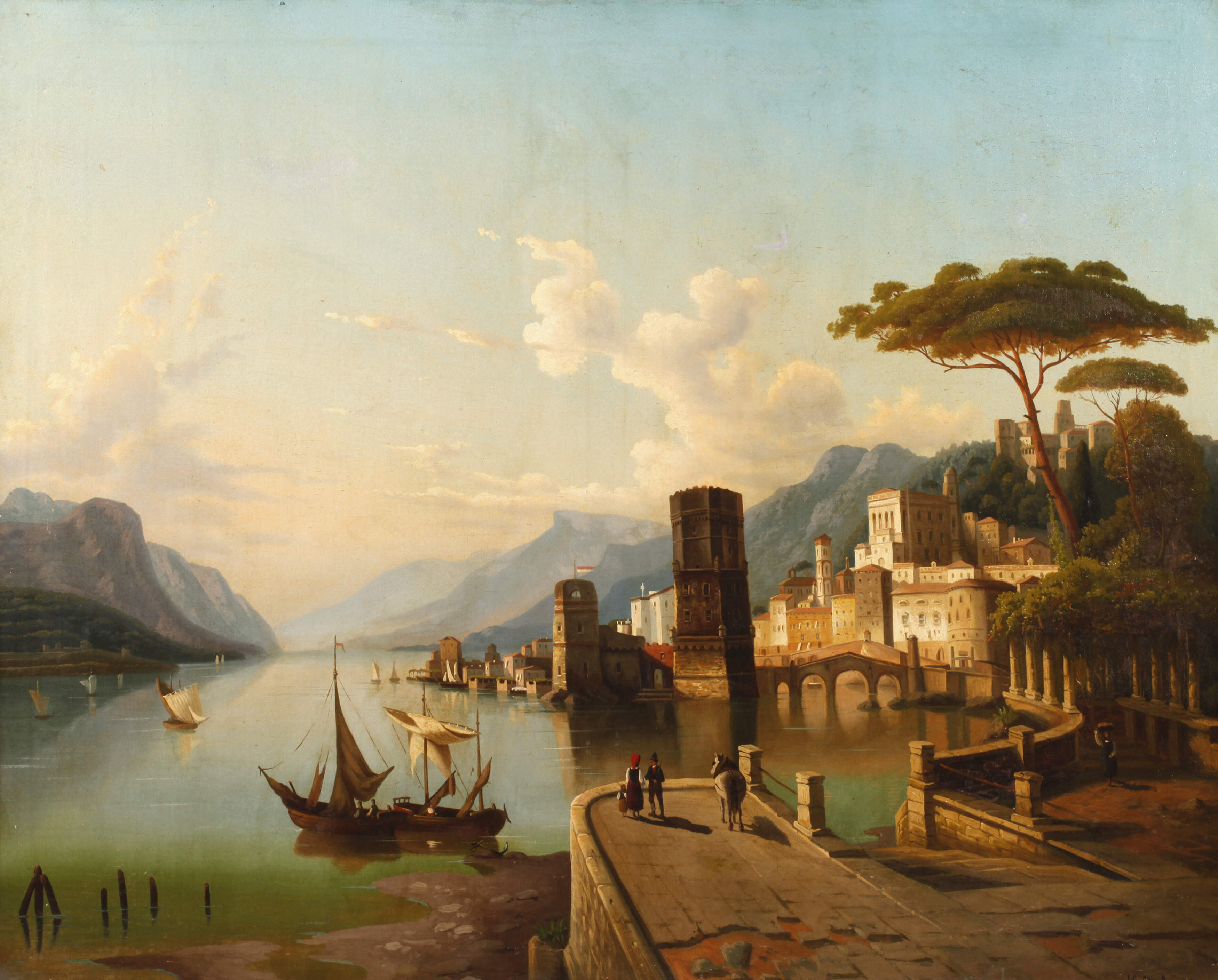 M. Dohmen, Südliche Seelandschaft