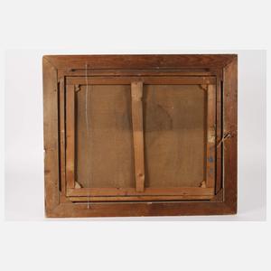 Georg Fischhof, attr., Fischerbarken an der Küste