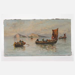 Guglielmo Giusti, Abends auf dem Meer