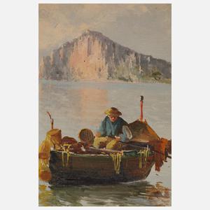 Guglielmo Giusti, Abends auf dem Meer